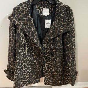 Thread and supply leopard coat